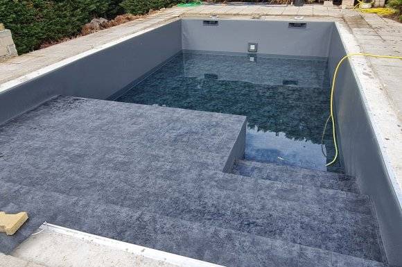 piscine membrane armée