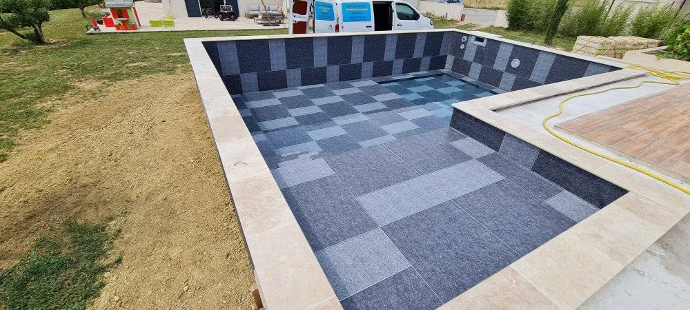 Pose et installation de PVC armé Sopremapool BALI XL