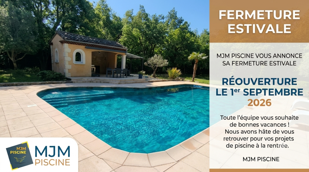 Fermeture annuelle MJMPISCINE 2026